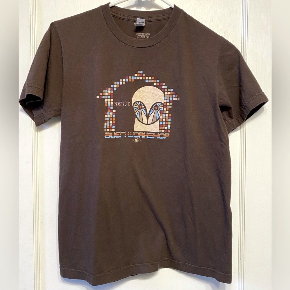 Vintage 90s Y2K OG Logo Alien Workshop Skateboards Sect American Apparel T-Shirt